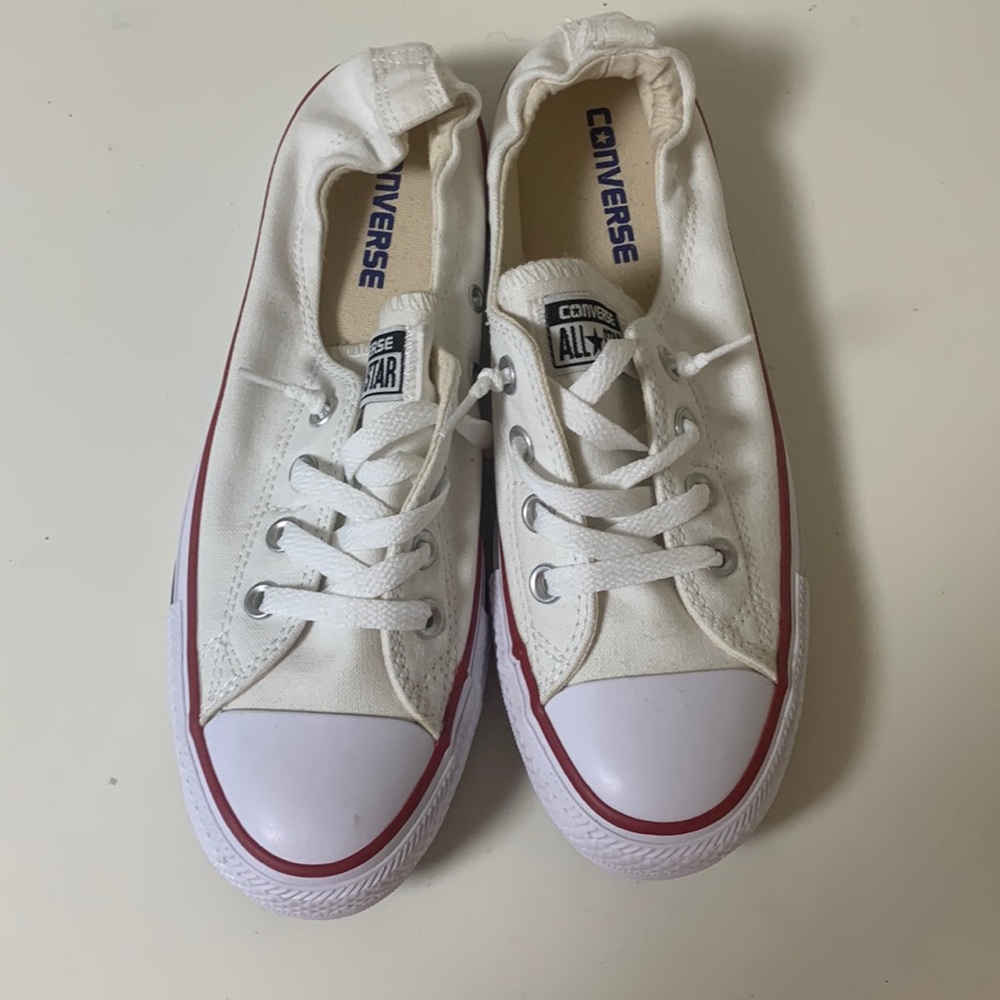 Low Top White Converse